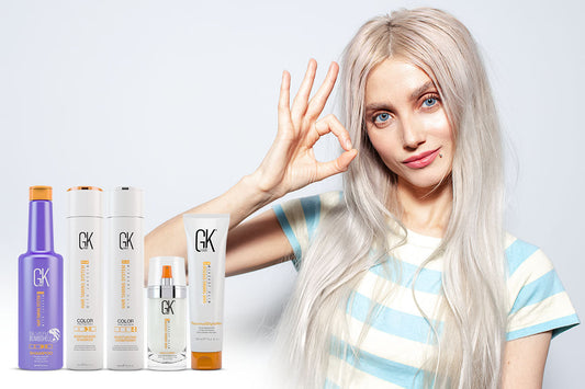 Natural Honey Blonde Color and the hair treatment