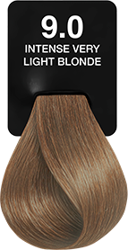 9.0 INTENSE VERY LIGHT BLONDE