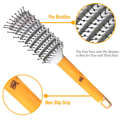 GK Hair Vent Brush 2.5 inch