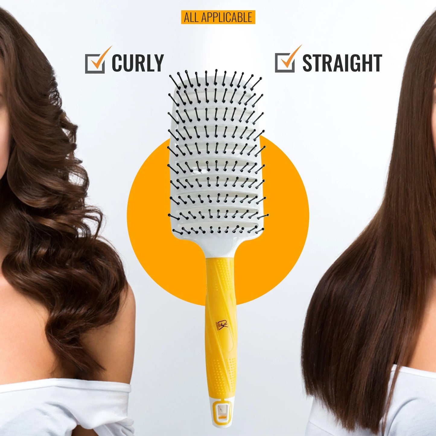 GK Hair Vent Brush 3 inch