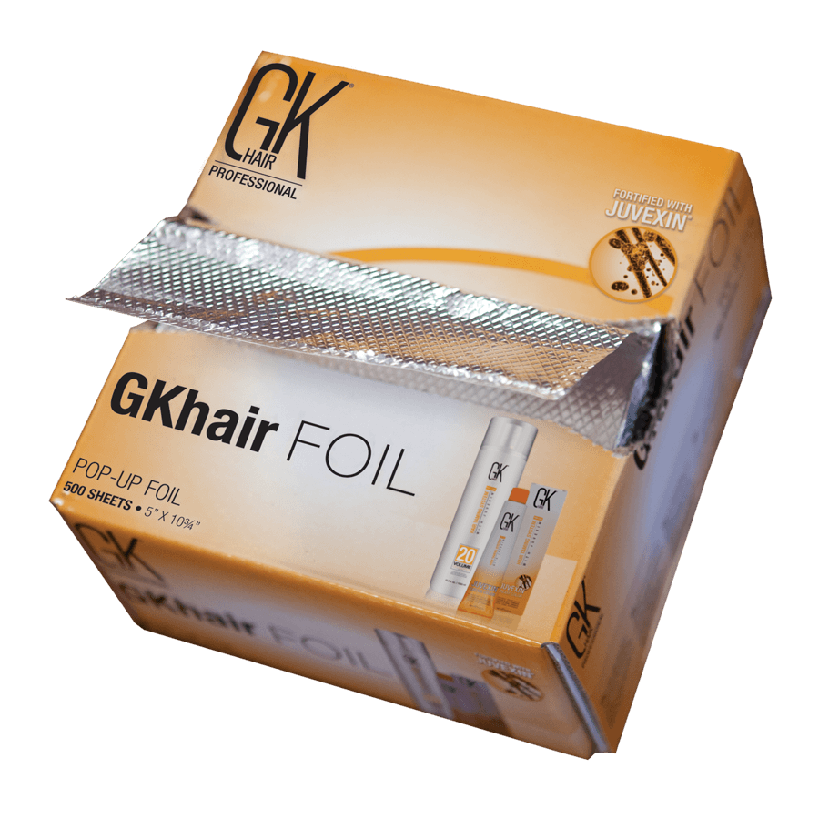GKhair Cream Color Pop-up Foil with Box
